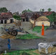 Village (PRT_5839_53016) - Canvas Art Print - 18in X 18in