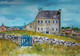 European Farmhouse (ART_7723_53107) - Handpainted Art Painting - 36in X 30in