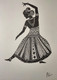 Bharathanatyam  (ART_7797_53098) - Handpainted Art Painting - 12in X 16in