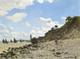 The Beach At Honfleur (1864‚Äì1866) by Claude Monet
(PRT_5237) - Canvas Art Print - 31in X 23in