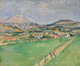 Toward Mont Sainte-Victoire (1878‚Äì1879) By Paul C√©zanne (PRT_5748) - Canvas Art Print - 30in X 25in