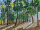 Solitude of Nature (ART_7813_53203) - Handpainted Art Painting - 15in X 11in