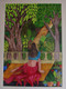 Waiting (ART_7760_53463) - Handpainted Art Painting - 12in X 16in