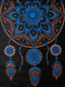Macrame dot mandala (ART_5557_53478) - Handpainted Art Painting - 15in X 20in