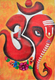 Om Ganesha (PRT_7664_54061) - Canvas Art Print - 21in X 30in