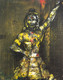 Shiva in his essence (ART_7875_54027) - Handpainted Art Painting - 24in X 30in