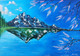 Beautiful nature  (ART_7876_53984) - Handpainted Art Painting - 34in X 24in