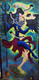 Dance Of Creation (ART_7871_53924) - Handpainted Art Painting - 35in X 72in