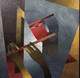 Musician (ART_7577_53268) - Handpainted Art Painting - 27in X 27in