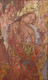 King Maha Janaka (Ajanta Cave no: XVII) (ART_7577_53264) - Handpainted Art Painting - 23in X 14in