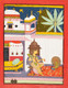 Woman Addressing A Peacock- Gujari Ragini Of Megh, From A Ragamala (PRT_6470) - Canvas Art Print - 26in X 33in