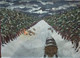 Santa's Return-Another eleven months again. (ART_7254_54356) - Handpainted Art Painting - 29in X 21in