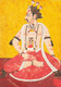 Man Dhata In Yogi Position (PRT_6537) - Canvas Art Print - 23in X 33in