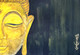 Buddha ... the enchanting (ART_7732_54567) - Handpainted Art Painting - 8in X 6in