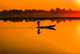 Boat_Yellow_tree (PRT_7809_54781) - Canvas Art Print - 36in X 24in