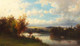 Landscape Near Granby, Connecticut By Hendrik Dirk Kruseman Van Elten (PRT_6733) - Canvas Art Print - 35in X 20in