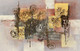 Golden Abstract,Gold Patch,Golden art with curcles,Strokes