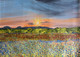 Sunrise painting  (ART_6189_55027) - Handpainted Art Painting - 23in X 17in