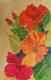 THE ROMANCE OF FLOWERS (ART_2419_21245) - Handpainted Art Painting - 10in X 14in