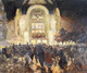 The Gaumont Palace Cinema, Place De Clichy By Louis Abel Truchet (PRT_7236) - Canvas Art Print - 24in X 20in