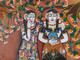 Presenting good wishes to dear friend (ART_5103_55153) - Handpainted Art Painting - 24in X 32in