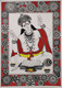 Hanuman Ji Mandala Art (ART_7886_55176) - Handpainted Art Painting - 24in X 33in