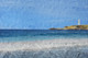 seascape, beach, blue sea, waves, sea, light house, light house near sea
