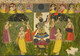 Worship Of Shri Nathji (PRT_7440) - Canvas Art Print - 41in X 28in