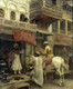 Street Scene In India (PRT_7432) - Canvas Art Print - 15in X 19in