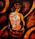 Women Figurative Abstract 4 (PRT_7990_55725) - Canvas Art Print - 24in X 27in