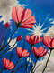 Spring Flowers- acrylic painting  (ART_7283_55701) - Handpainted Art Painting - 9in X 12in