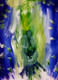 Spirals (ART_7982_55670) - Handpainted Art Painting - 12in X 16in
