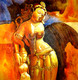 lady, sculpture painting, ajanta painting, ajanta sculpture painting