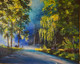 Beautiful Landscape Painting (ART_7615_55997) - Handpainted Art Painting - 20in X 16in