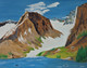 Mountain (ART_8004_55983) - Handpainted Art Painting - 30in X 24in