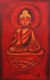 Red Buddha 02 -  24in x 36in,DISH9_2436,Buddha,Peace,Karuna,Rs.2990,Buddha;Latest Collection;ArtistDehashri Singh, By Orientation and Sizel/Large (33in to 40in);Full Collection