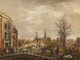 The Rapenburg In Leiden By Carel Lodewijk Hansen (PRT_7953) - Canvas Art Print - 37in X 28in