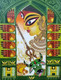 Maa Durga _Subho Sharodiya (ART_5922_56350) - Handpainted Art Painting - 45in X 60in