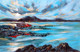 The Sunrise on The Blue Sea ( Seascape - Landscape) -2 (ART_5244_56295) - Handpainted Art Painting - 30in X 18in