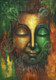 Buddha Face By RA Arts  (PRT_8361) - Canvas Art Print - 22in X 31in