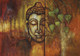 Buddha Face 3 By RA Arts  (PRT_8367) - Canvas Art Print - 30in X 21in
