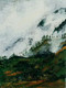 The hills in mist (ART_8066_57127) - Handpainted Art Painting - 12in X 16in