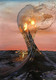 Merge (ART_8071_57202) - Handpainted Art Painting - 12in X 16in