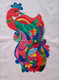The elegant peacock (ART_8050_57523) - Handpainted Art Painting - 13in X 18in