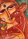 Shakuntala (PRT_8079_57361) - Canvas Art Print - 11in X 16in