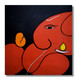 Shubh Ganesh (ART_5557_57764) - Handpainted Art Painting - 28in X 29in