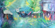 Abstract painting  (ART_6706_57649) - Handpainted Art Painting - 60in X 30in
