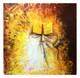 Saadhu (ART_7929_55188) - Handpainted Art Painting - 30in X 30in