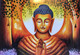 Lord Buddha painting  (ART_6706_58022) - Handpainted Art Painting - 36in X 24in