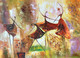 Dancing fairy painting  (ART_6706_58010) - Handpainted Art Painting - 36in X 24in